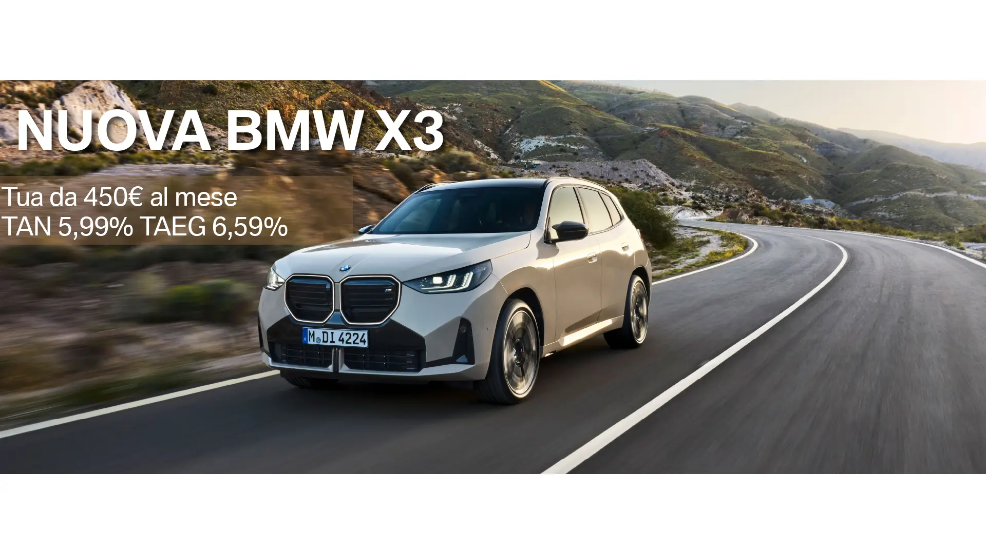 NUOVA BMW X3