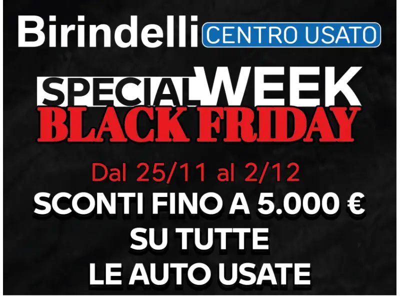 BLACK FRIDAY DELLE USATO